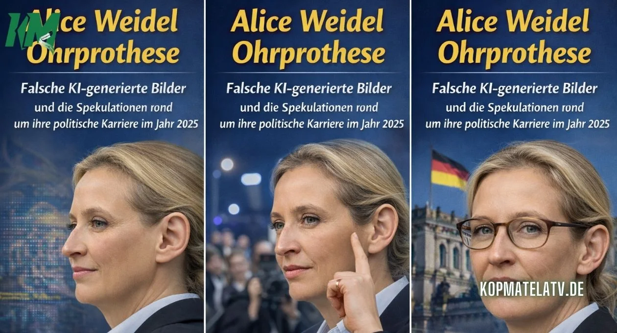 Alice Weidel Ohrprothese