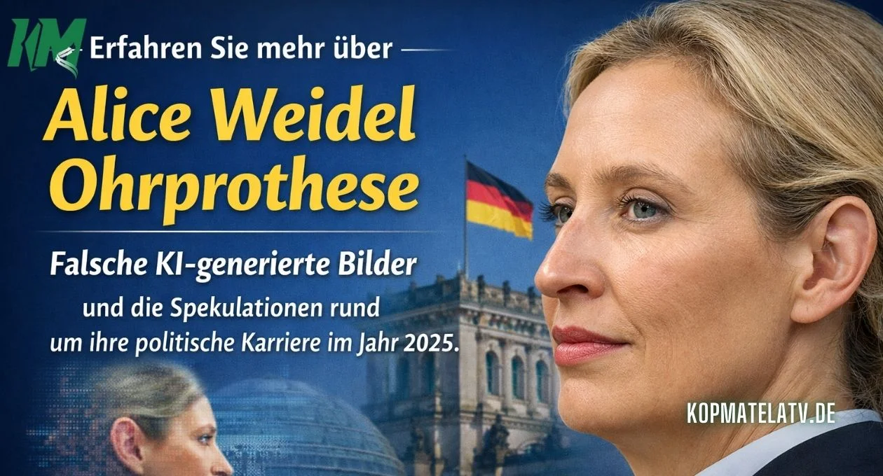 Alice Weidel Ohrprothese