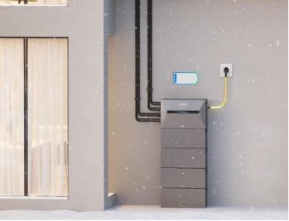 Solarbalkonspeicherung im Winter