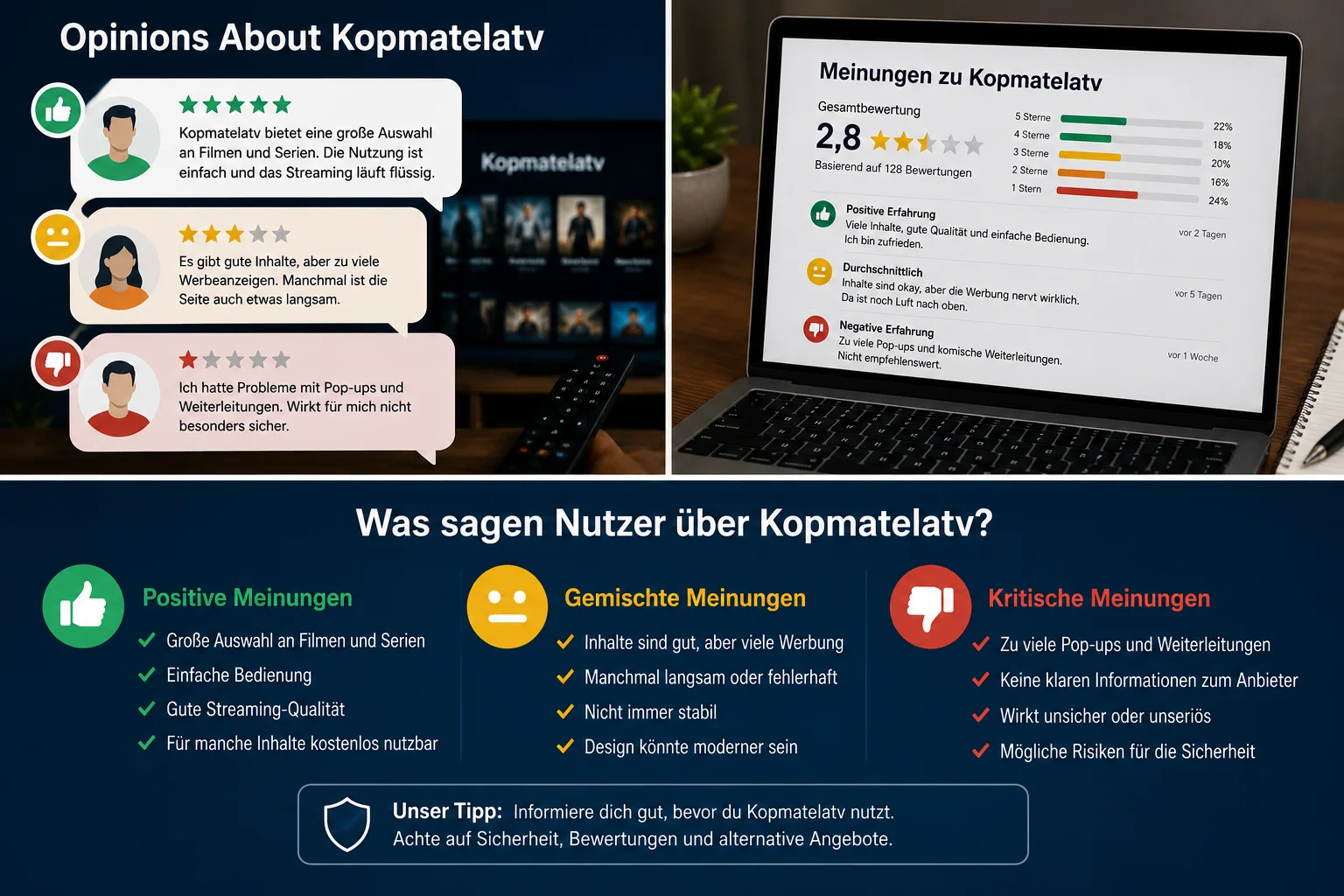 Opinions About Kopmatelatv