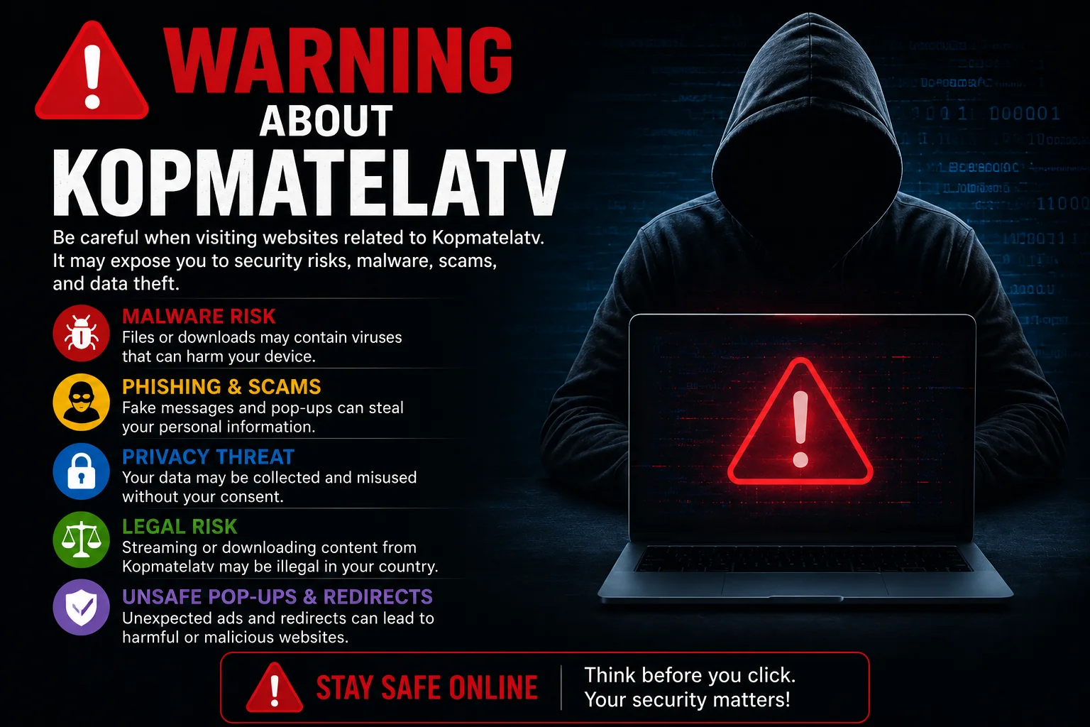 Warning About Kopmatelatv