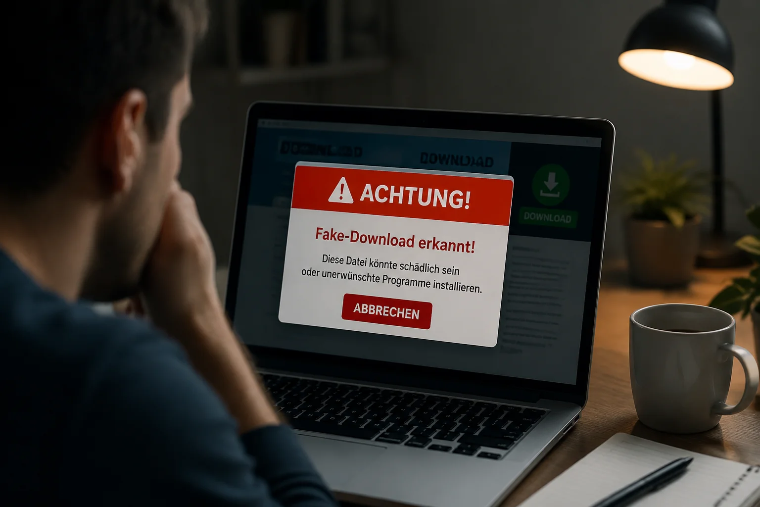 Fake-Downloads