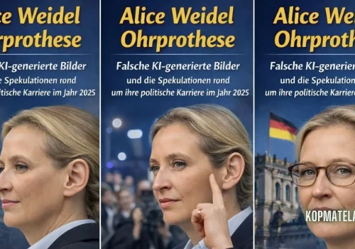 Alice Weidel Ohrprothese
